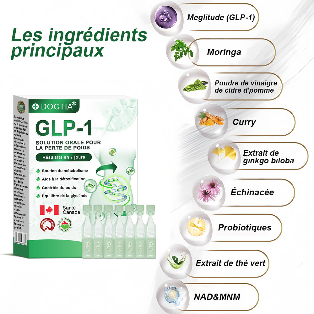 DOCTІA® G 𝐿 P-1 𝑺𝒐𝒍𝒖𝒕𝒊𝒐𝒏 Orale📊 Premiers résultats visibles en 7 jours 💧Pour l'obésité, le cœur et la circulation, le diabète, l'apnée du sommeil, les articulations et plus encore