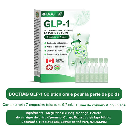 DOCTІA® G 𝐿 P-1 𝑺𝒐𝒍𝒖𝒕𝒊𝒐𝒏 Orale📊 Premiers résultats visibles en 7 jours 💧Pour l'obésité, le cœur et la circulation, le diabète, l'apnée du sommeil, les articulations et plus encore