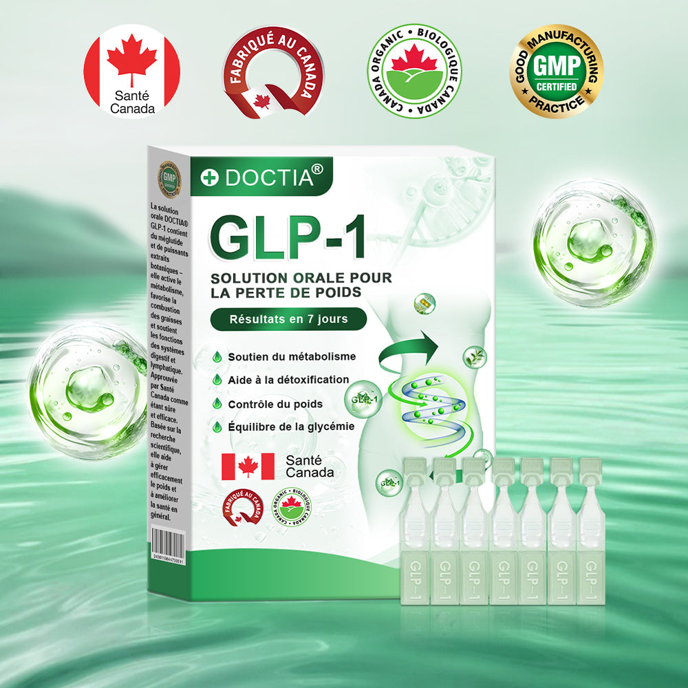 DOCTІA® G 𝐿 P-1 𝑺𝒐𝒍𝒖𝒕𝒊𝒐𝒏 Orale📊 Premiers résultats visibles en 7 jours 💧Pour l'obésité, le cœur et la circulation, le diabète, l'apnée du sommeil, les articulations et plus encore